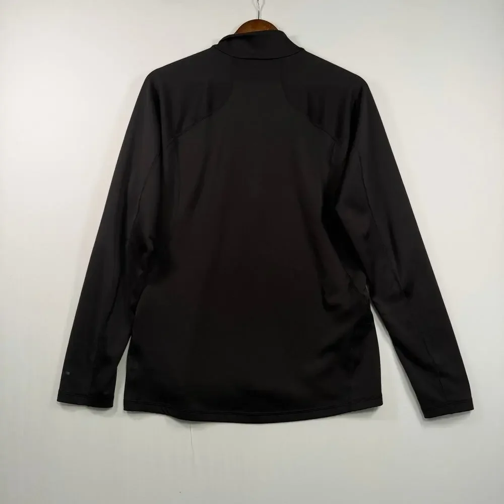 The North Face Men’s M 1/4 Zip Base Layer Black Lightweight Hiking Gorpcore